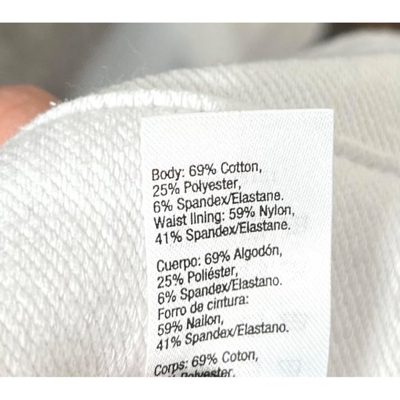 SPANX Ready-to-Wow Denim Leggings white sz M - Picture 10 of 11